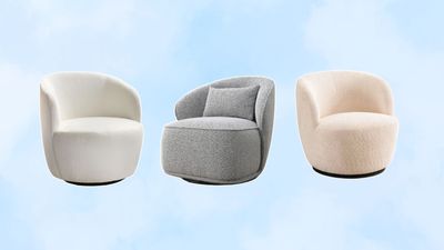 The "cozy" bouclé swivel chair of your dreams is waiting on Wayfair, with some viral buys offering a whopping 50% off