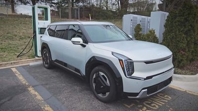 Kia EV9 DC Fast Charging Test Confirms Outstanding Speed