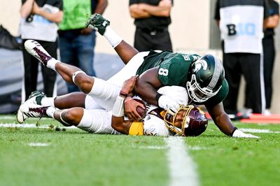 Three teams considered in “the mix” for MSU transfer DL Simeon Barrow