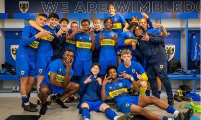 Why ‘empowering’ AFC Wimbledon let their youngsters call the shots