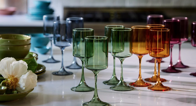 Colorful Glassware is Trending — Here are 5 Ways to Display Your Collection to Give it Pride of Place in Your Home