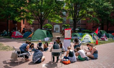 Student encampments have the potential to strengthen US democracy