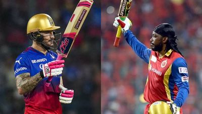 Faf Du Plessis breaks Chris Gayle's 'triple' record