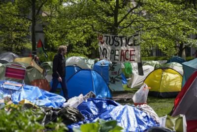 Police Clear Pro-Palestinian Protesters At University Of Virginia Campus