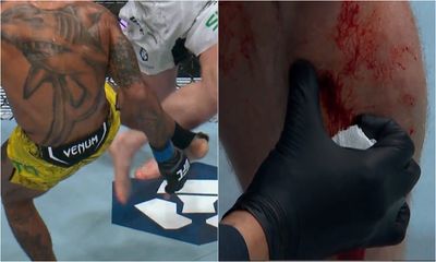 UFC 301 video: Joanderson Brito slices Jack Shore’s shin with leg kick to earn stoppage win