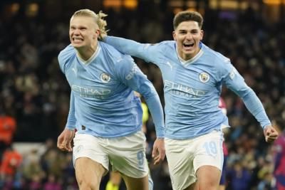 Manchester City's Haaland Scores Four As Title Race Intensifies