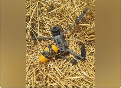 Punjab: BSF recovers China-made drone with 416gm Heroin from Tarn Taran