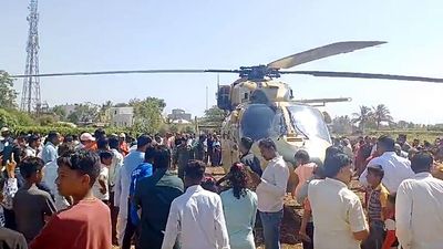Army chopper makes precautionary landing in Maharashtra's Sangli; no casualty