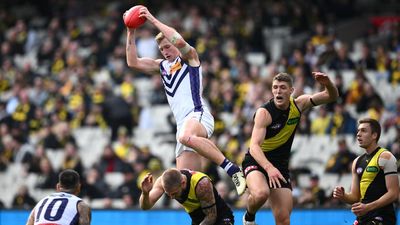 Fremantle see off Tigers to settle in AFL top eight