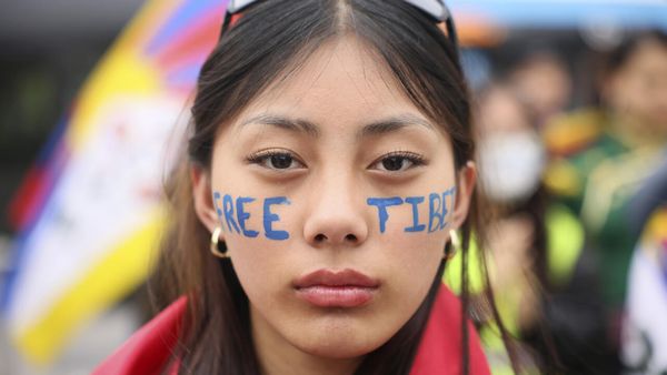 Uyghurs, Tibetans urge France to tackle human rights with Chinese president