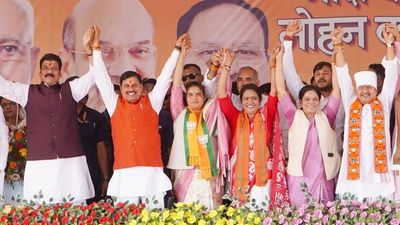Congress MLA joins BJP in Madhya Pradesh; third Opposition party legislator to cross over since Lok Sabha polls announcement
