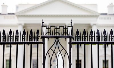 Motorist dies after crashing into White House gate