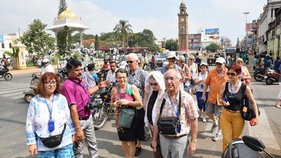 Foreign tourists constitute less than 1 per cent of visitors to Mysuru