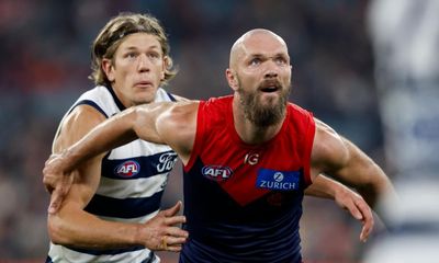 Melbourne entertain as much as contain to beat Geelong with their own game