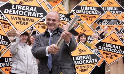Lib Dems gain most council seats in last five years, party’s data shows