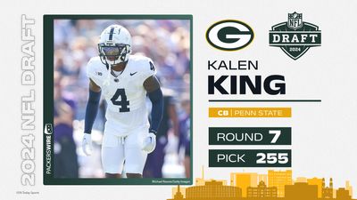 Green Bay Packers 2024 seventh-round pick: CB Kalen King