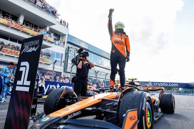 F1 Miami GP: Norris takes advantage of safety car for first win