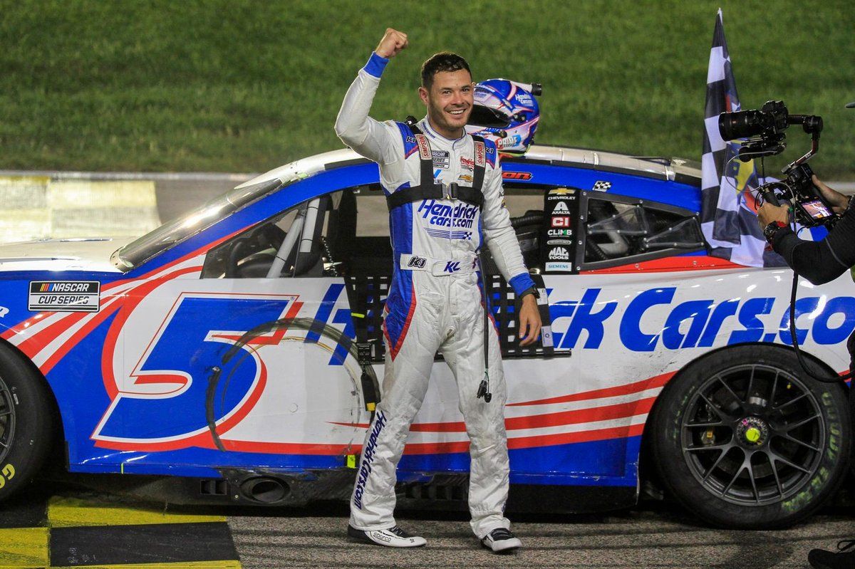 Kansas NASCAR Cup: Larson beats Buescher in closest…