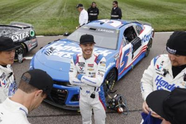 Kyle Larson Wins Closest NASCAR Race In History At Kansas