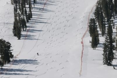 Record Snowfall Hits Sierra Nevada In Late Spring Storm