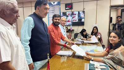 Congress leader Kanhaiya Kumar files nomination from north east Delhi seat