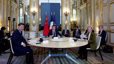 Macron, von der Leyen press China’s Xi on Ukraine, trade at Paris summit
