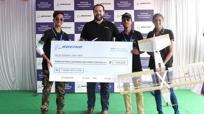 NMAM Institute of Technology team win Boeing National Aeromodelling Competition 2024 in India