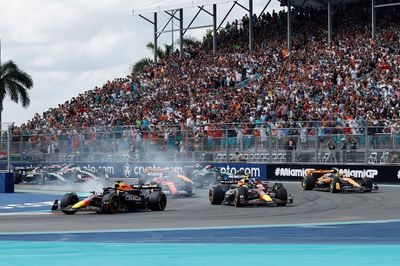 Perez averted "disaster" with Verstappen in "optimistic" Miami GP F1 start