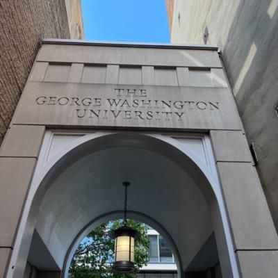George Washington University Statue Vandalized Amid Campus Protests