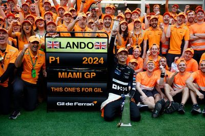 Miami F1 win a weight off McLaren’s shoulders, not just Norris