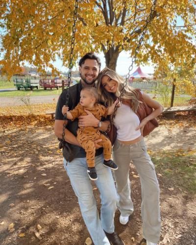 Tyler Beede And Wife Radiate Joy In Family Portrait