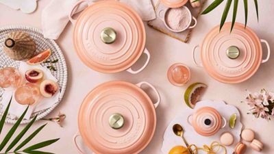 Le Creuset's new summer color, pêche, is on sale right now – these are our top picks
