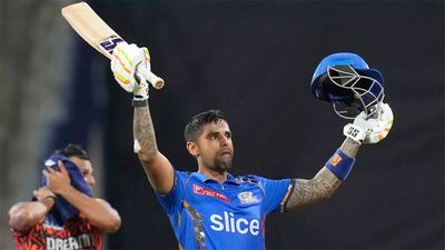 'Ever done a DNA test on Suryakumar?': Social media salutes Mumbai Indians 'beast' after unreal 51-ball 102*