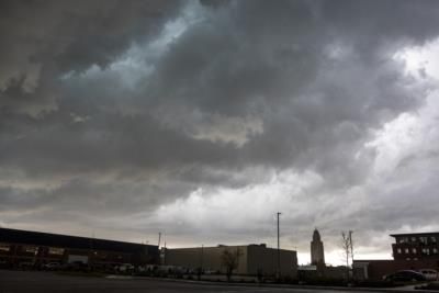 Severe Thunderstorms Sweep Across Nebraska And Kansas