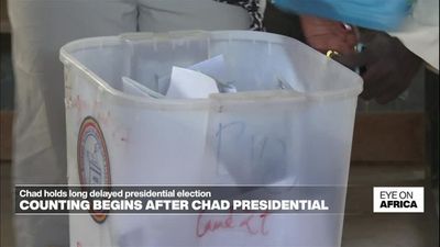 Vote-counting begins after Chad's presidential election