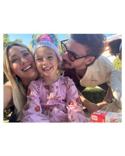 Hilary Duff's Heartwarming Family Selfies Radiate Joy And Love