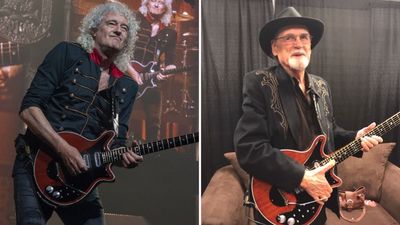 “It's thrilling that he played my homemade guitar, all those years later”: Brian May pens personal tribute to Duane Eddy, and reflects on the time Eddy played his Red Special