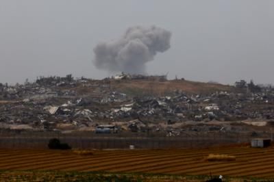 Multiple Palestinians Killed In Airstrikes On Rafah, Gaza