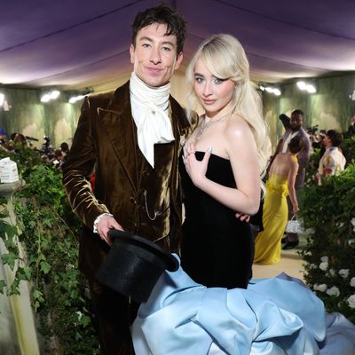 Sabrina Carpenter and Barry Keoghan Quietly Made Their Red Carpet Debut as a Couple at the Met Gala