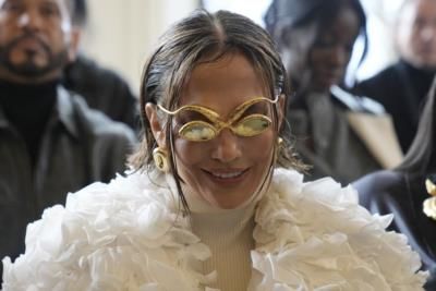 Jennifer Lopez Stuns In Custom Schiaparelli Gown At Met Gala