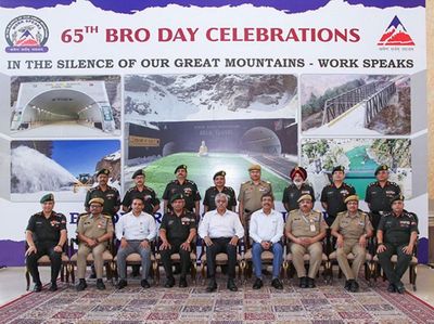 Border Roads Organisation celebrates 65 years of its amazing journey