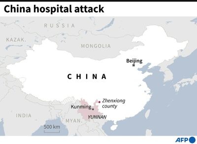 China Hospital Attack Leaves Two Dead, 21 Wounded