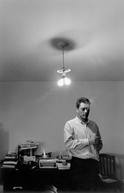 The big picture: author Paul Auster in his element