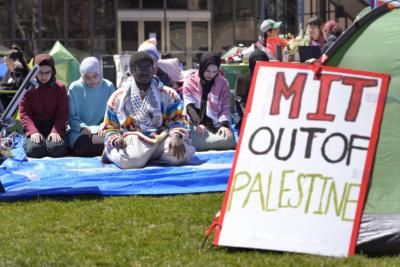 MIT Protesters Retake Encampment After Deadline Passes