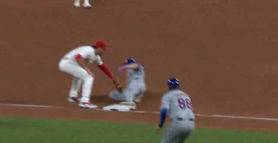 An umpire’s terrible call on the Mets’ Harrison Bader somehow got confirmed after replay