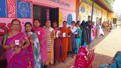 Polling goes smoothly in Shivamogga LS constituency