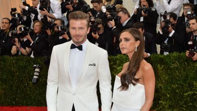 Two decades after her debut at the event, Victoria Beckham just had a Met Gala first