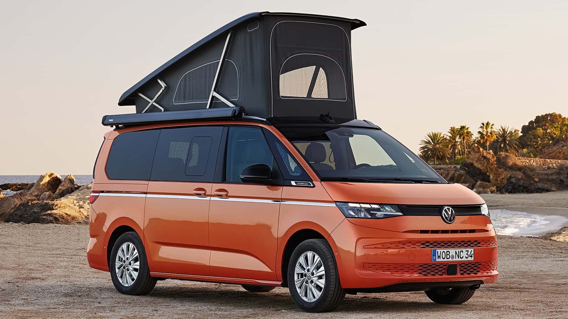 Volkswagen's New California Camper Van Gets More Space…