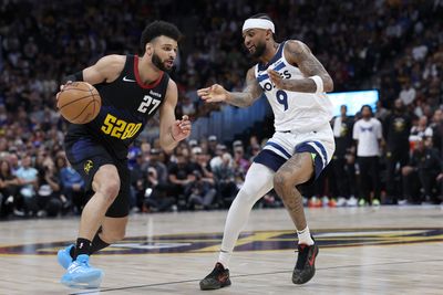 Timberwolves’ Nickeil Alexander-Walker was smiling in the middle of shutting down Jamal Murray