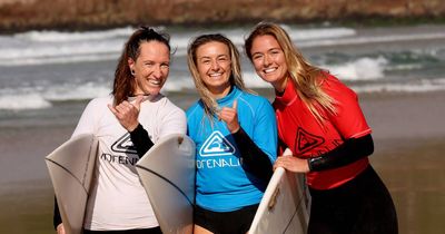 Firies, cops and ambos hit the waves for PTSD and mental health awareness